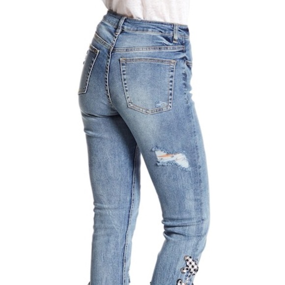 Ro + De mid rise jeans. size 25 - Picture 4 of 8